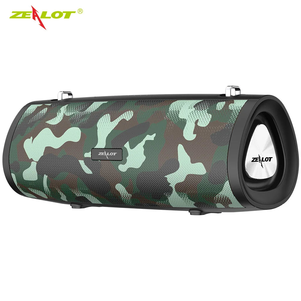 -S38 Bluetooth Speaker Portable Subwoofer Outdoor Wireless Speaker Support TF Card,Usb Flash Drive