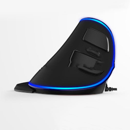 Ergonomic Vertical Gaming Mouse with 6 Buttons - Wired and Wireless Right-Handed Design for PC and Laptop Use