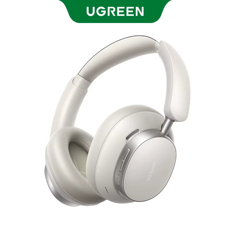 48Db ANC Wireless Headphones over Ear Bluetooth Earphones Active Noise Cancellation Hi-Res LDAC 120H Playtime