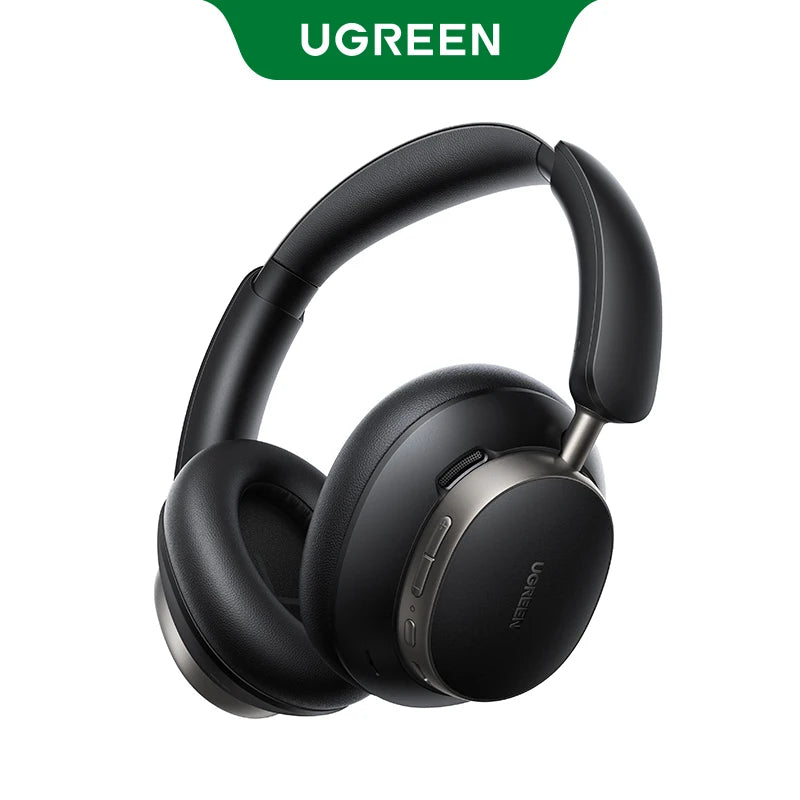 Hitune Max5 Hybrid Active Noise Cancelling Earphone Wireless over Ear Bluetooth Headphones 90H Playtime Hi-Res Audio LDAC