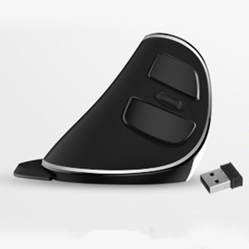 Ergonomic Vertical Gaming Mouse with 6 Buttons - Wired and Wireless Right-Handed Design for PC and Laptop Use