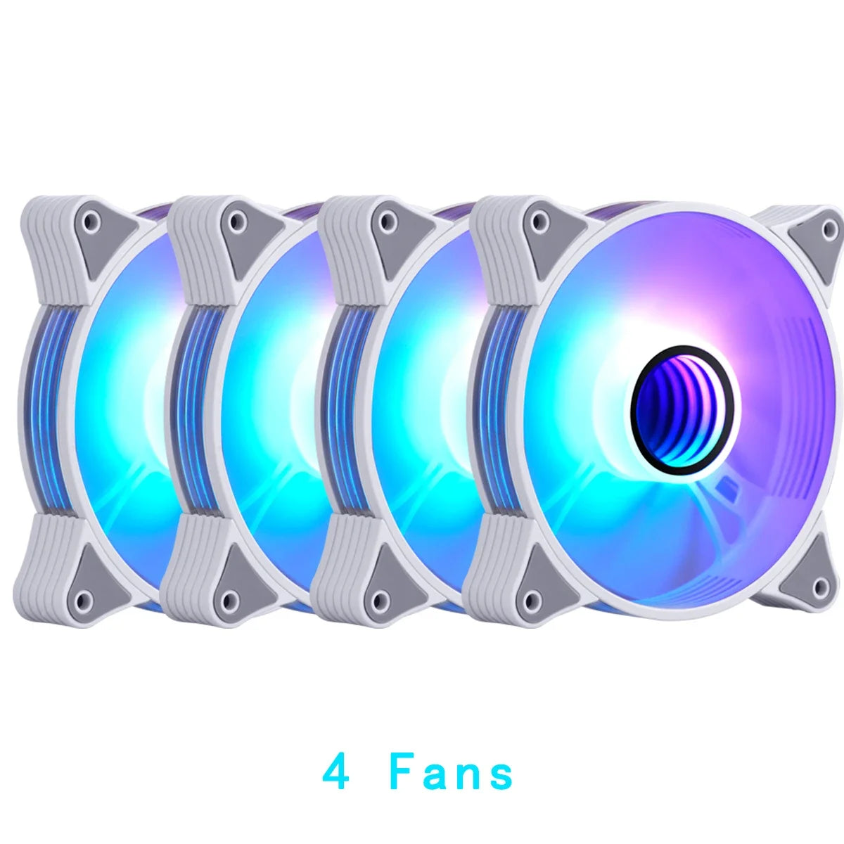 PC Fans 120Mm Rgb Ar12Pro Branco Case Coolers Argb Fan 5V3Pin Aura Sync  PC Gaming Case Ventoinha Computer Cooling Fan