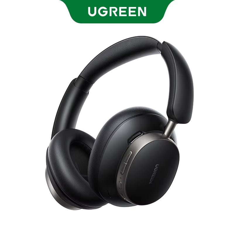 48Db ANC Wireless Headphones over Ear Bluetooth Earphones Active Noise Cancellation Hi-Res LDAC 120H Playtime