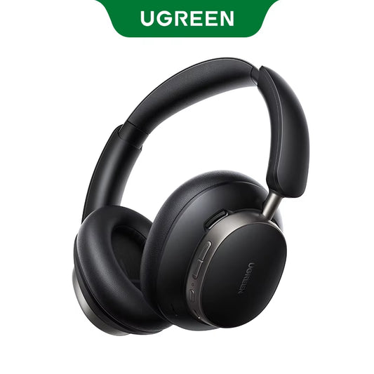 48Db ANC Wireless Headphones over Ear Bluetooth Earphones Active Noise Cancellation Hi-Res LDAC 120H Playtime