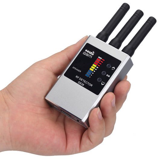 RF Bug Detector and Hidden Camera Finder for Anti-Spy Listening Detection